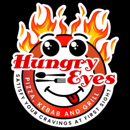 Hungry Eyes logo.
